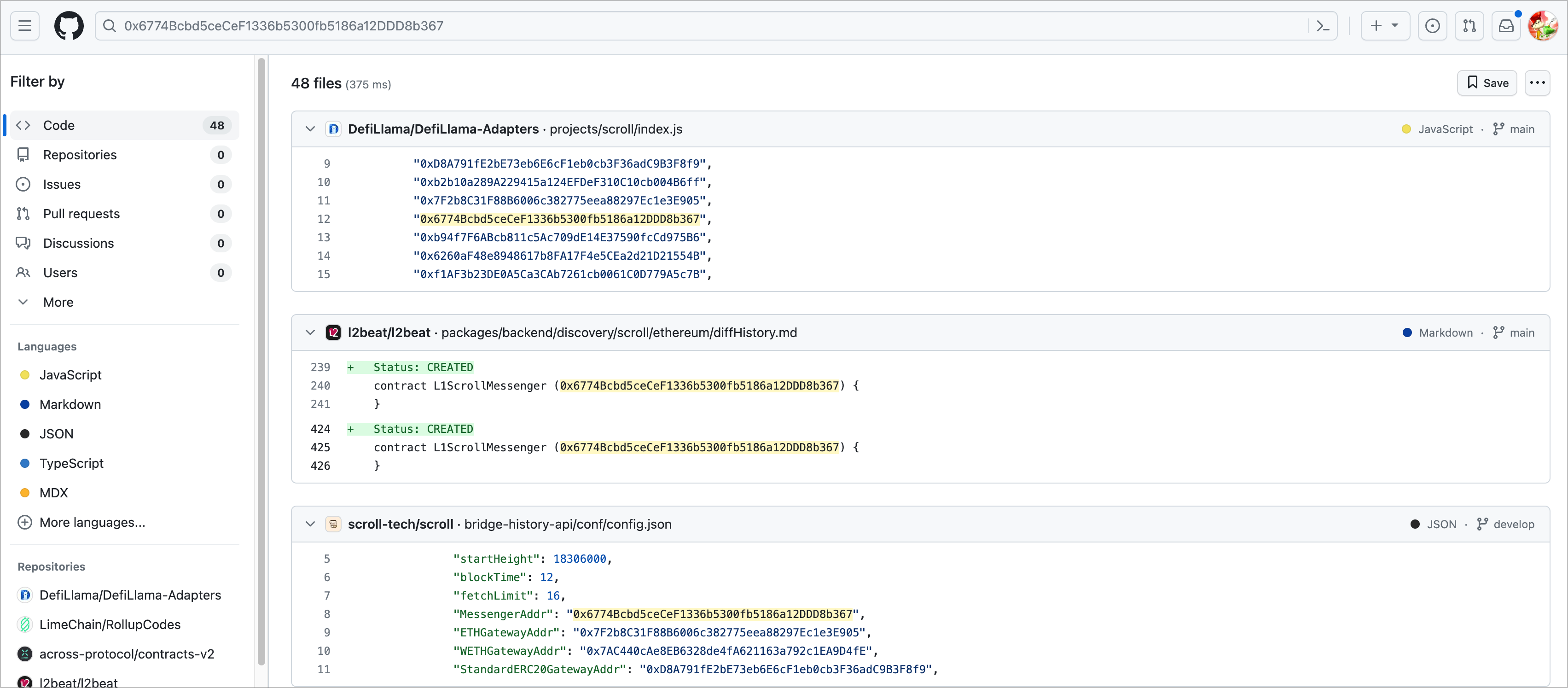 Looks like this contract is in the scroll-tech repo, and is associated with Scroll chain on Defi Llama